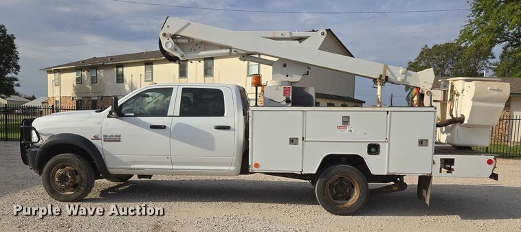image for item EU3828 2015 RAM 5500 Crew Cab bucket truck