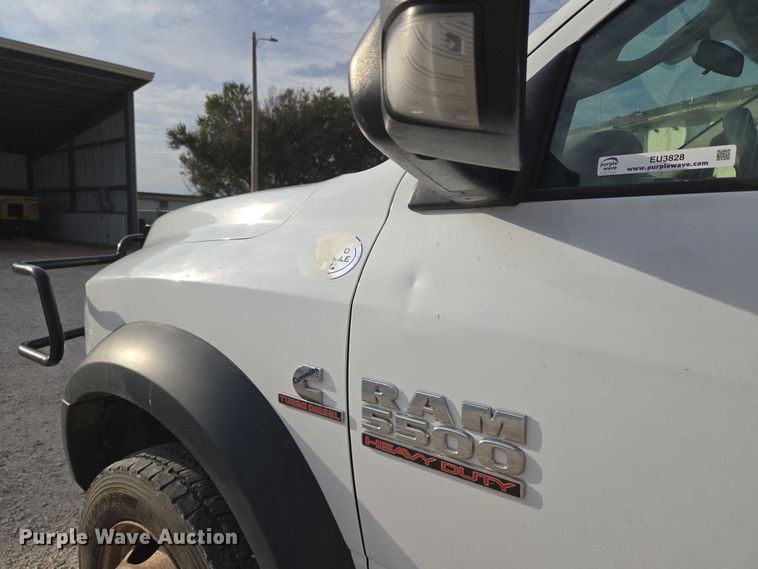 image for item EU3828 2015 RAM 5500 Crew Cab bucket truck