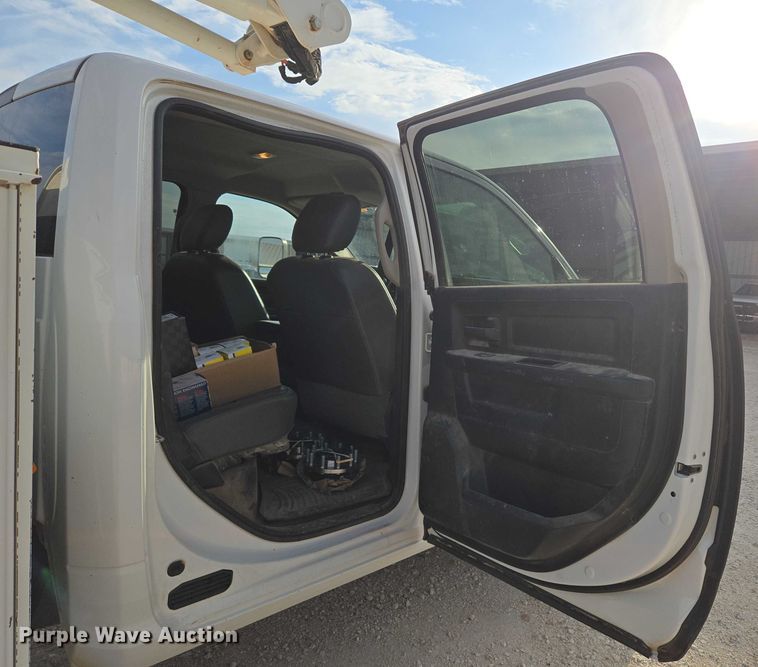 image for item EU3828 2015 RAM 5500 Crew Cab bucket truck