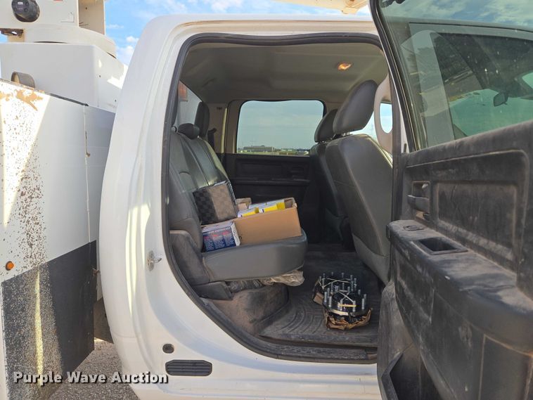 image for item EU3828 2015 RAM 5500 Crew Cab bucket truck