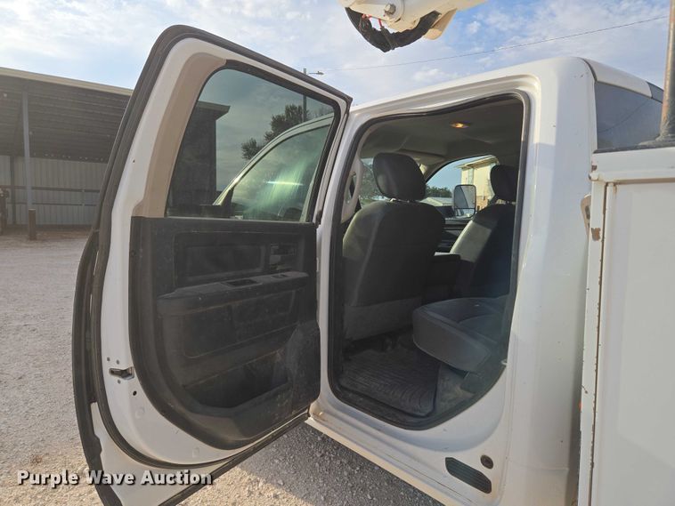 image for item EU3828 2015 RAM 5500 Crew Cab bucket truck