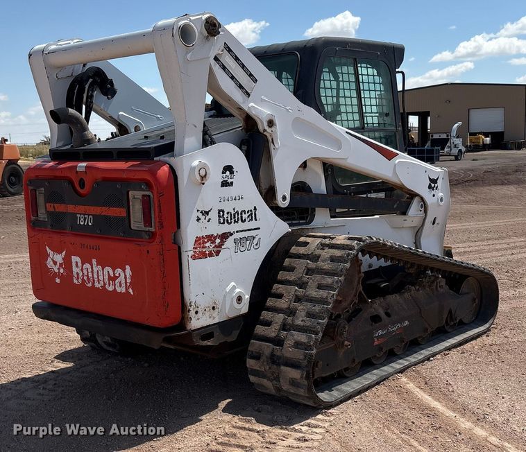 image for item EU4633 2019 Bobcat T870 tracked skid steer loader