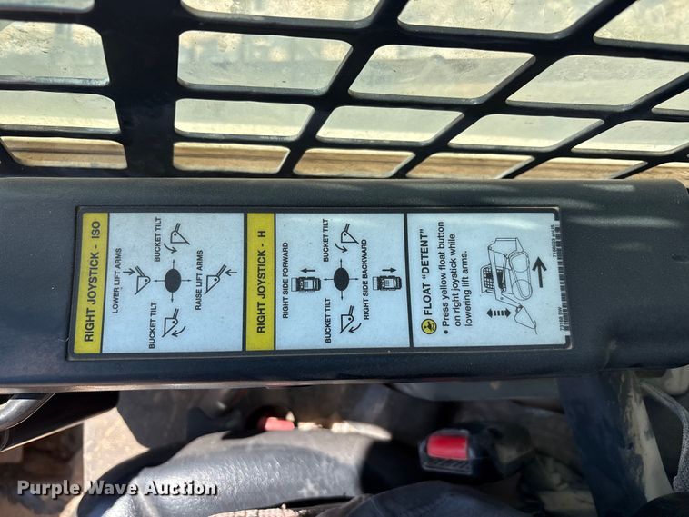 image for item EU4633 2019 Bobcat T870 tracked skid steer loader