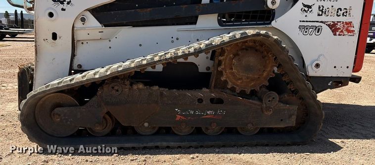 image for item EU4633 2019 Bobcat T870 tracked skid steer loader