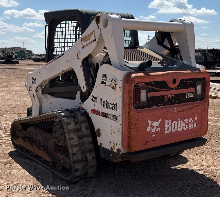 image for item EU4634 2016 Bobcat T650 tracked skid steer loader