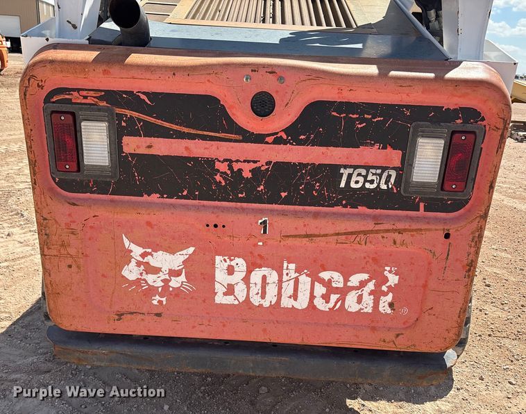 image for item EU4634 2016 Bobcat T650 tracked skid steer loader