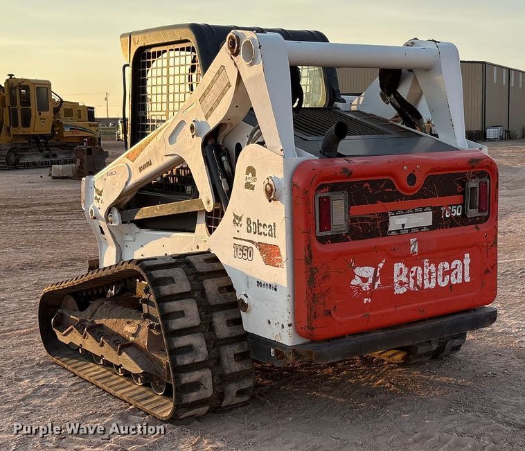 image for item EU4635 2017 Bobcat T650 tracked skid steer loader