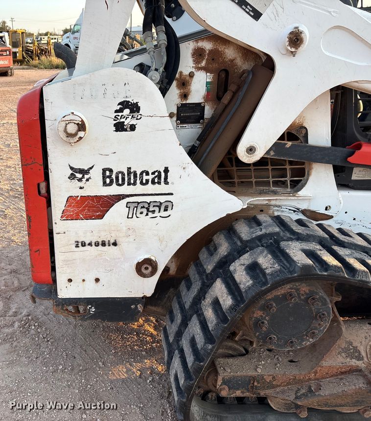 image for item EU4635 2017 Bobcat T650 tracked skid steer loader