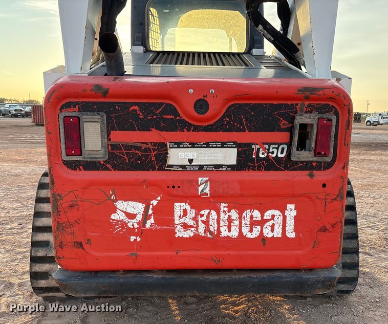 image for item EU4635 2017 Bobcat T650 tracked skid steer loader