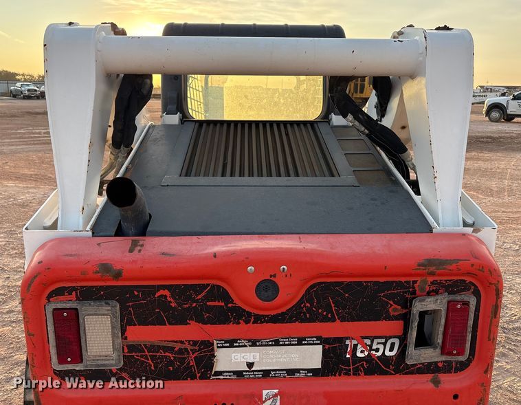 image for item EU4635 2017 Bobcat T650 tracked skid steer loader