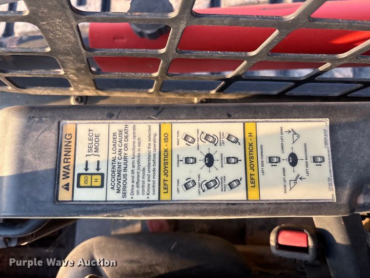 image for item EU4635 2017 Bobcat T650 tracked skid steer loader