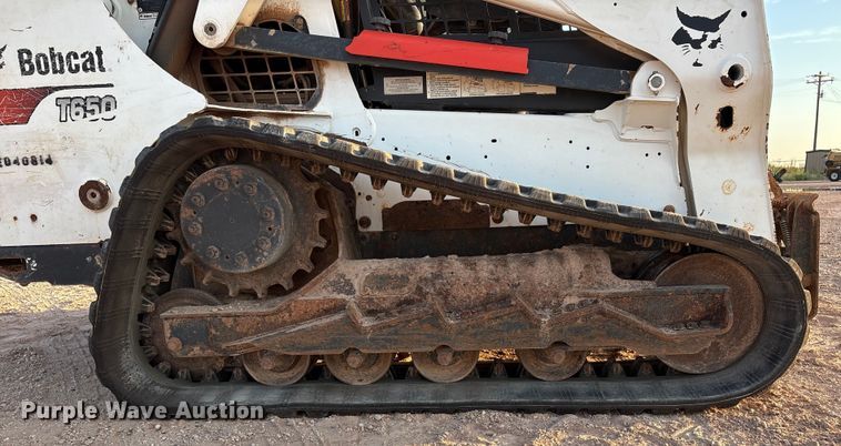 image for item EU4635 2017 Bobcat T650 tracked skid steer loader