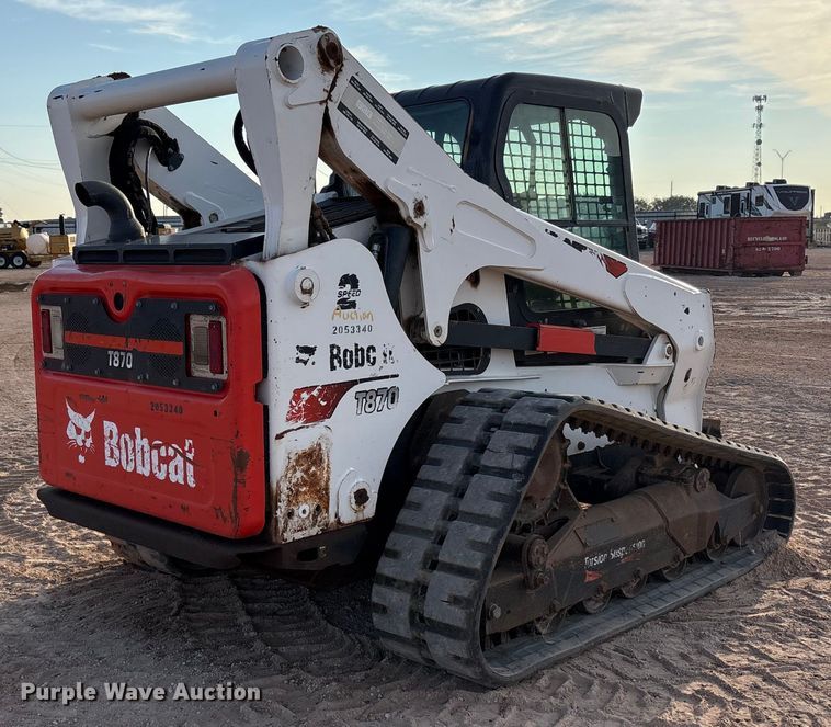 image for item EU4636 2019 Bobcat T870 tracked skid steer loader