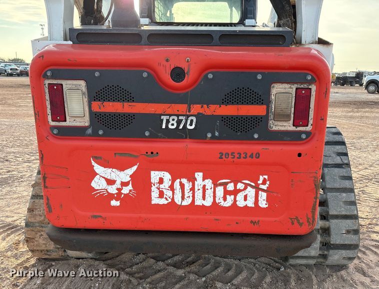 image for item EU4636 2019 Bobcat T870 tracked skid steer loader