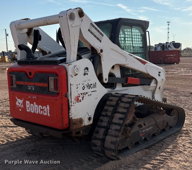 MINI CARGADOR SOBRE ORUGAS 2019 BOBCAT T870