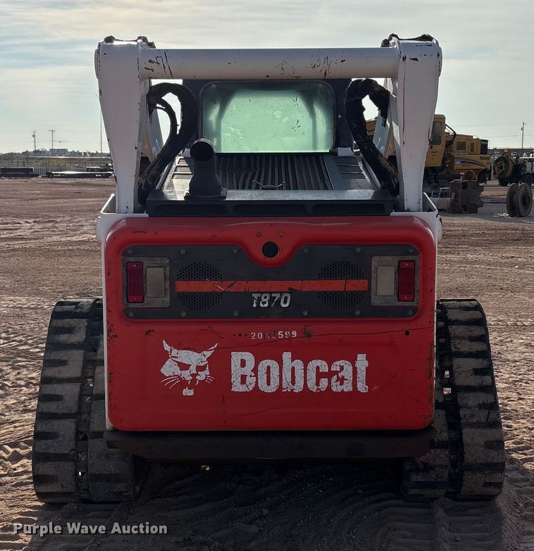 image for item EU4637 2019 Bobcat T870 tracked skid steer loader