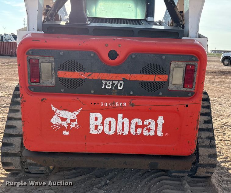 image for item EU4637 2019 Bobcat T870 tracked skid steer loader