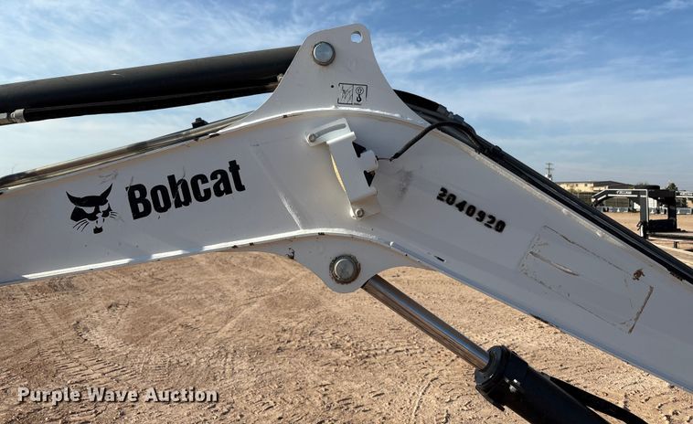image for item EU4638 2018 Bobcat E45 mini excavator