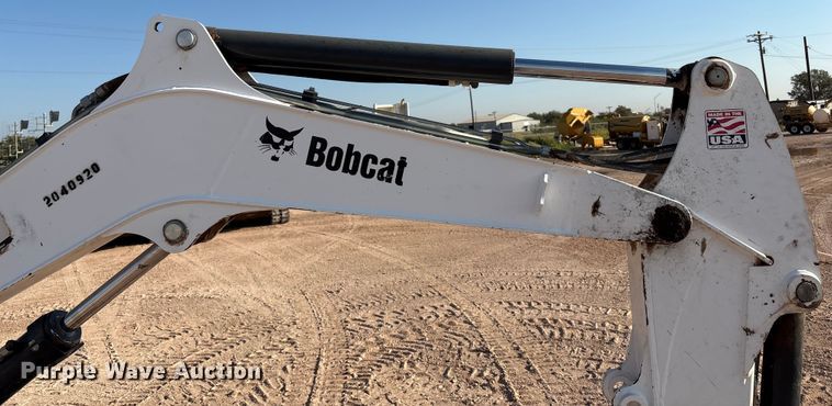 image for item EU4638 2018 Bobcat E45 mini excavator