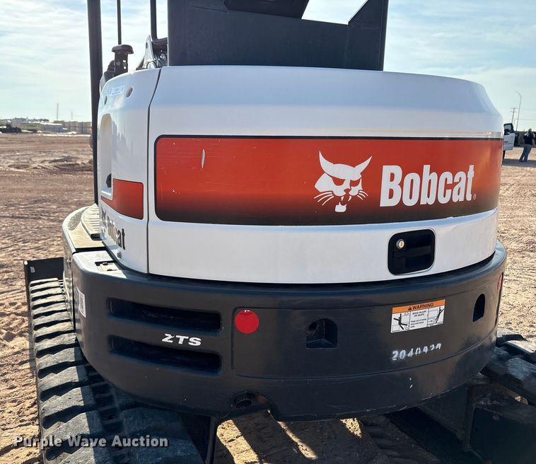 image for item EU4638 2018 Bobcat E45 mini excavator