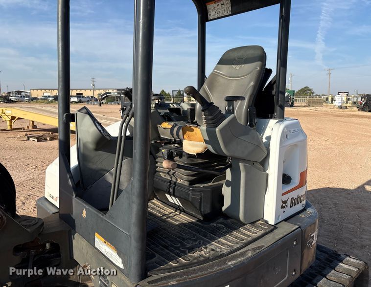 image for item EU4638 2018 Bobcat E45 mini excavator