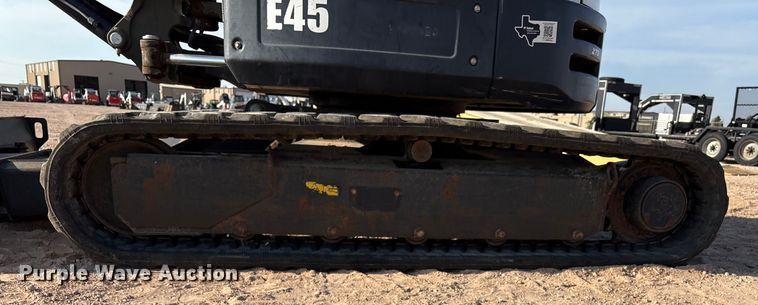 image for item EU4638 2018 Bobcat E45 mini excavator