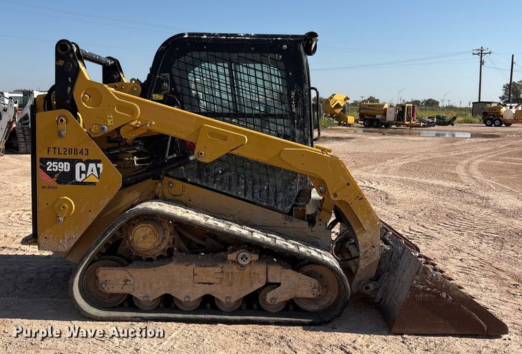 MINI CARGADOR SOBRE ORUGAS 2019 CATERPILLAR 259D