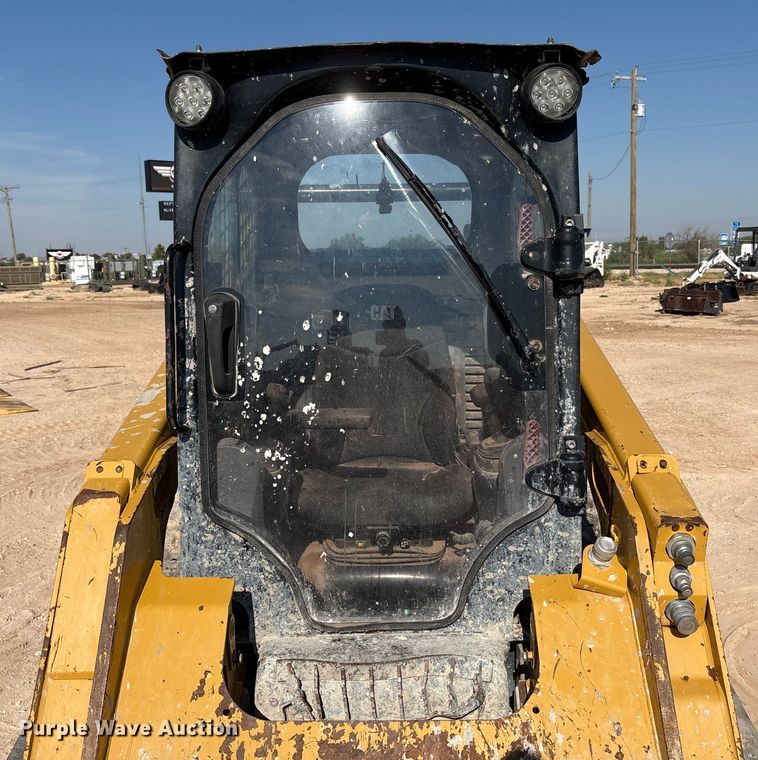 image for item EU4639 2019 Caterpillar 259D tracked skid steer loader