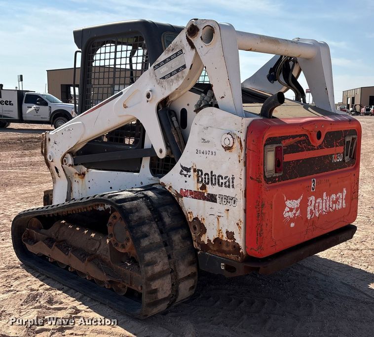 image for item EU4640 2015 Bobcat T650 tracked skid steer loader