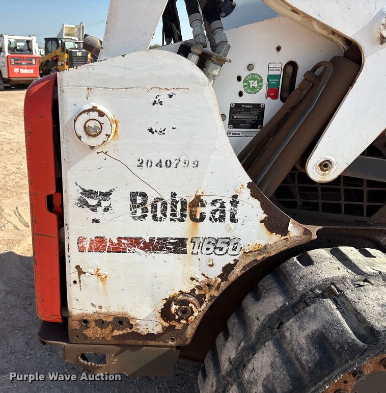 image for item EU4640 2015 Bobcat T650 tracked skid steer loader