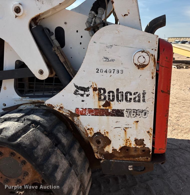 image for item EU4640 2015 Bobcat T650 tracked skid steer loader