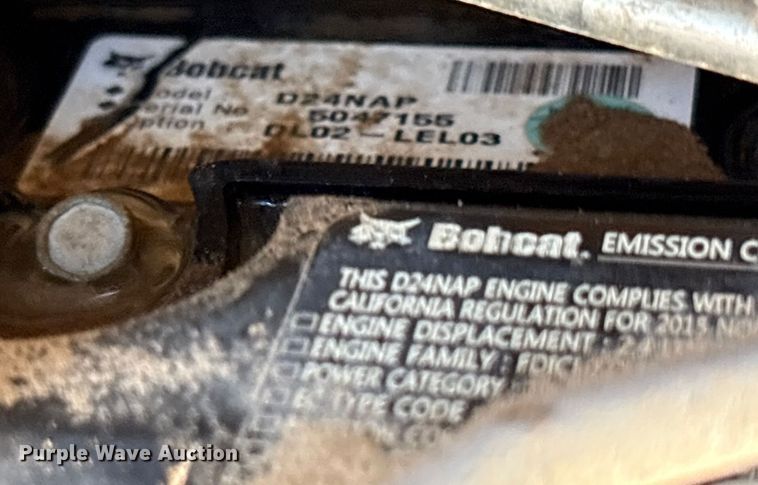 image for item EU4640 2015 Bobcat T650 tracked skid steer loader