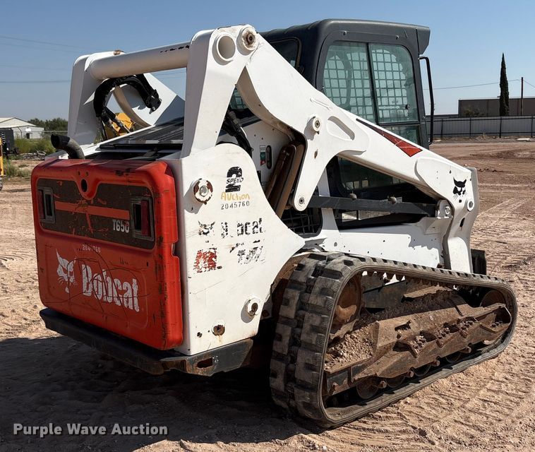 MINI CARGADOR SOBRE ORUGAS 2018 BOBCAT T650