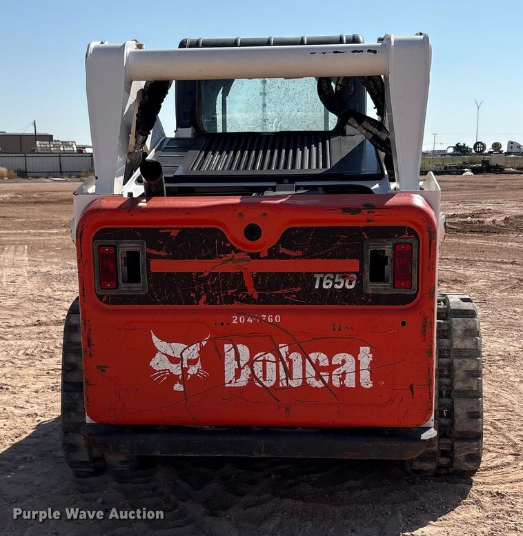 image for item EU4641 2018 Bobcat T650 tracked skid steer loader