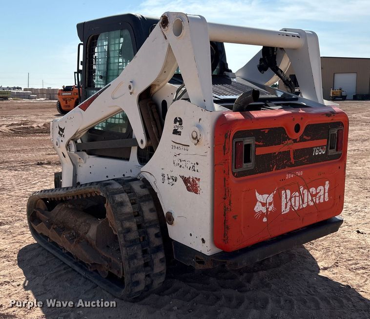 image for item EU4641 2018 Bobcat T650 tracked skid steer loader