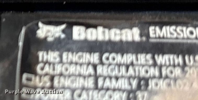 image for item EU4641 2018 Bobcat T650 tracked skid steer loader