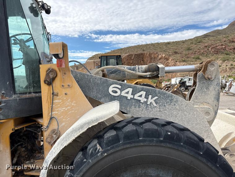image for item EU4642 2015 John Deere 644K wheel loader