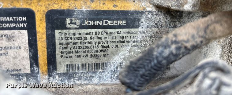 image for item EU4642 2015 John Deere 644K wheel loader