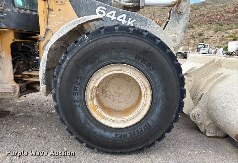 image for item EU4642 2015 John Deere 644K wheel loader