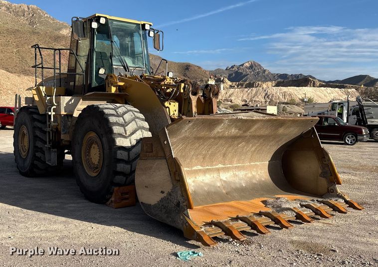 image for item EU4643 2001 Caterpillar 980G wheel loader