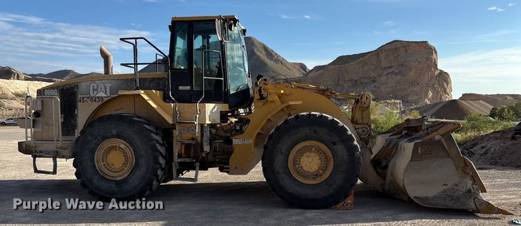 image for item EU4643 2001 Caterpillar 980G wheel loader