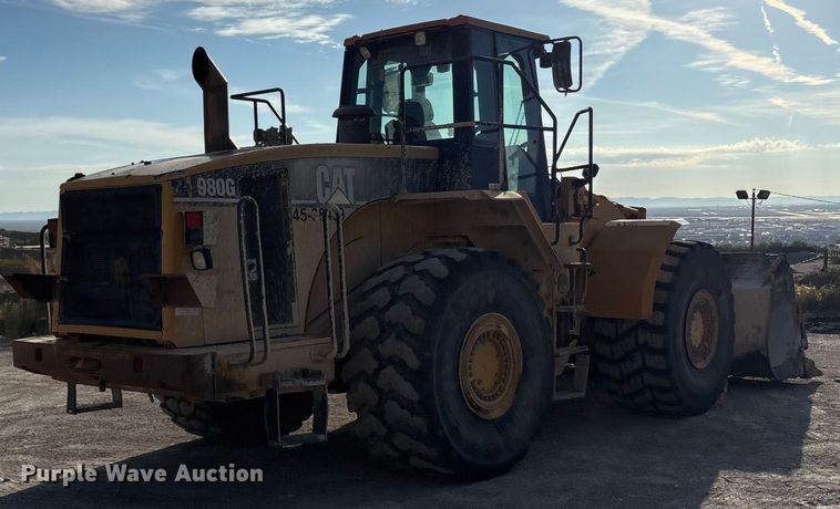 image for item EU4643 2001 Caterpillar 980G wheel loader