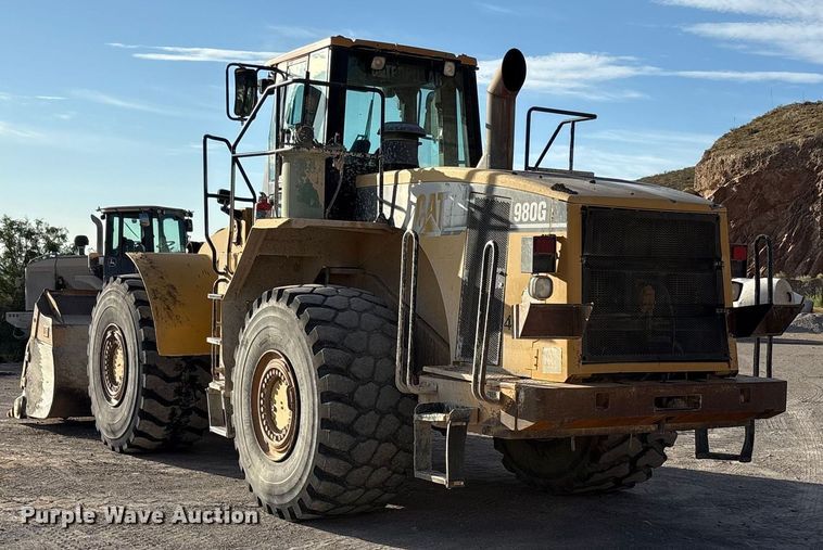 image for item EU4643 2001 Caterpillar 980G wheel loader
