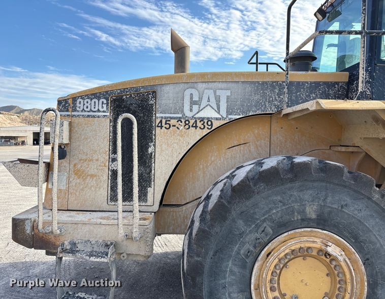 image for item EU4643 2001 Caterpillar 980G wheel loader