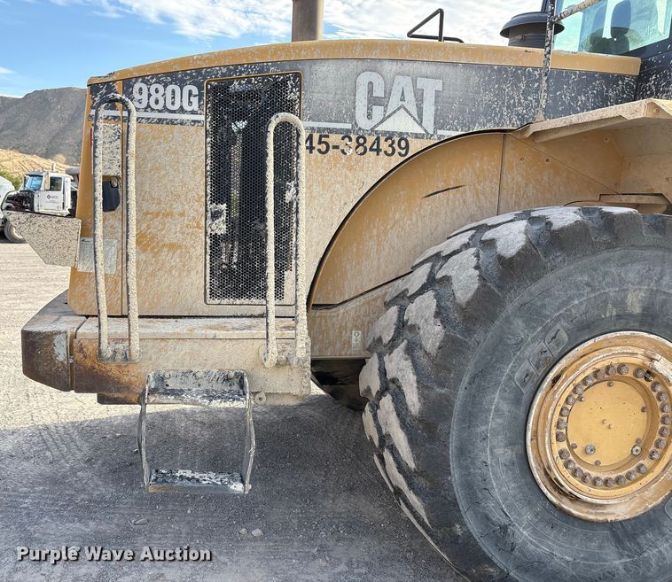 image for item EU4643 2001 Caterpillar 980G wheel loader