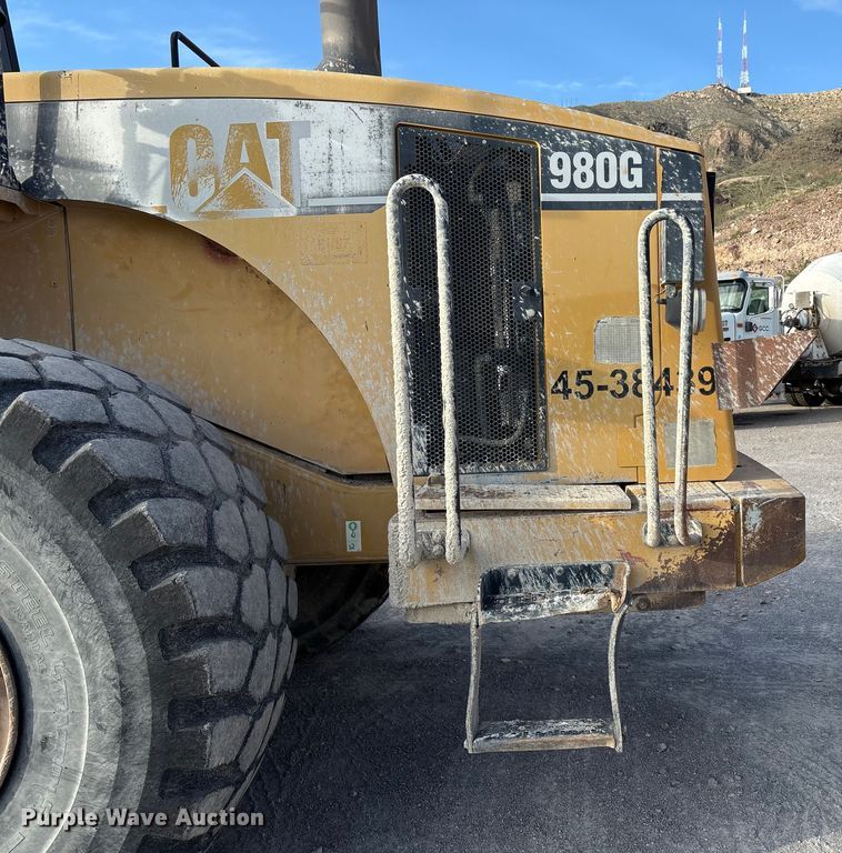 image for item EU4643 2001 Caterpillar 980G wheel loader