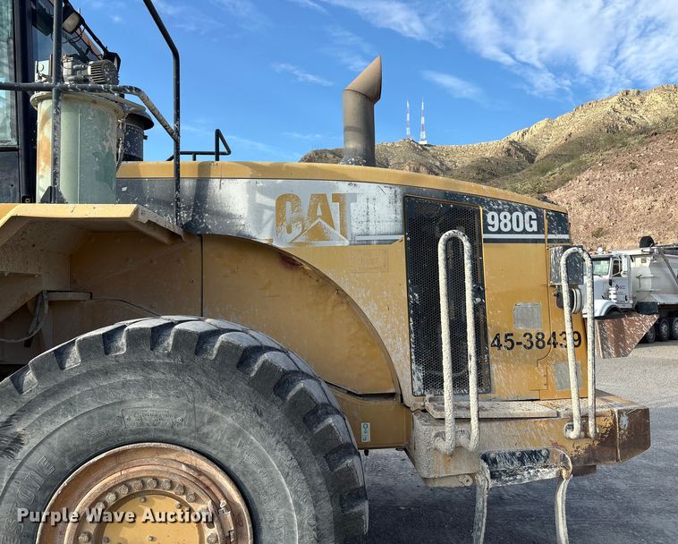 image for item EU4643 2001 Caterpillar 980G wheel loader