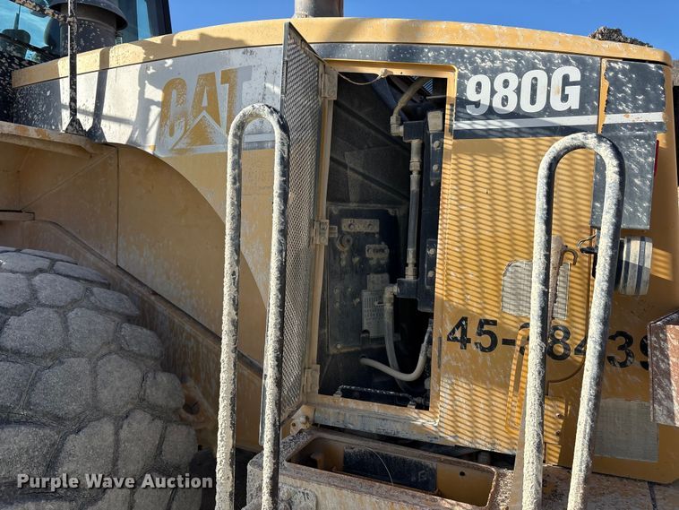 image for item EU4643 2001 Caterpillar 980G wheel loader