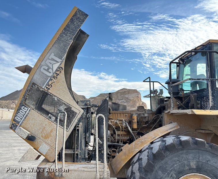 image for item EU4643 2001 Caterpillar 980G wheel loader