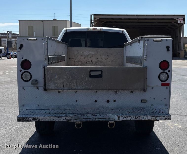 image for item EU4651 2011 Ford F150 utility bed pickup truck